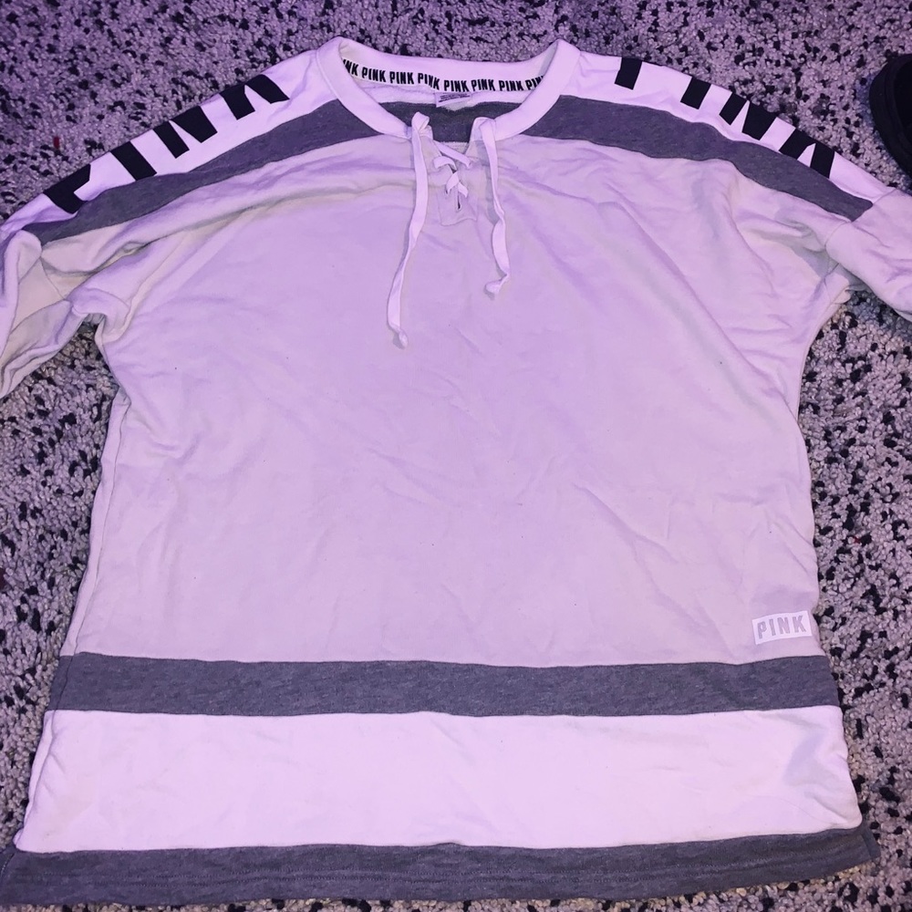 Oversized Hockey Crew Neck